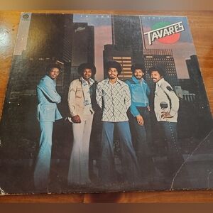 Tavares - In the City Vintage Vinyl Record 1975 Capitol Record,Free Ride andmore